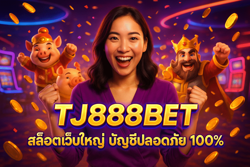 TJ888BET สล็อตเว็บใหญ่ บัญชีปลอดภัย 100%