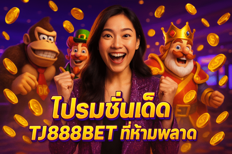 โปรโมชั่นเด็ด TJ888BET ที่ห้ามพลาด