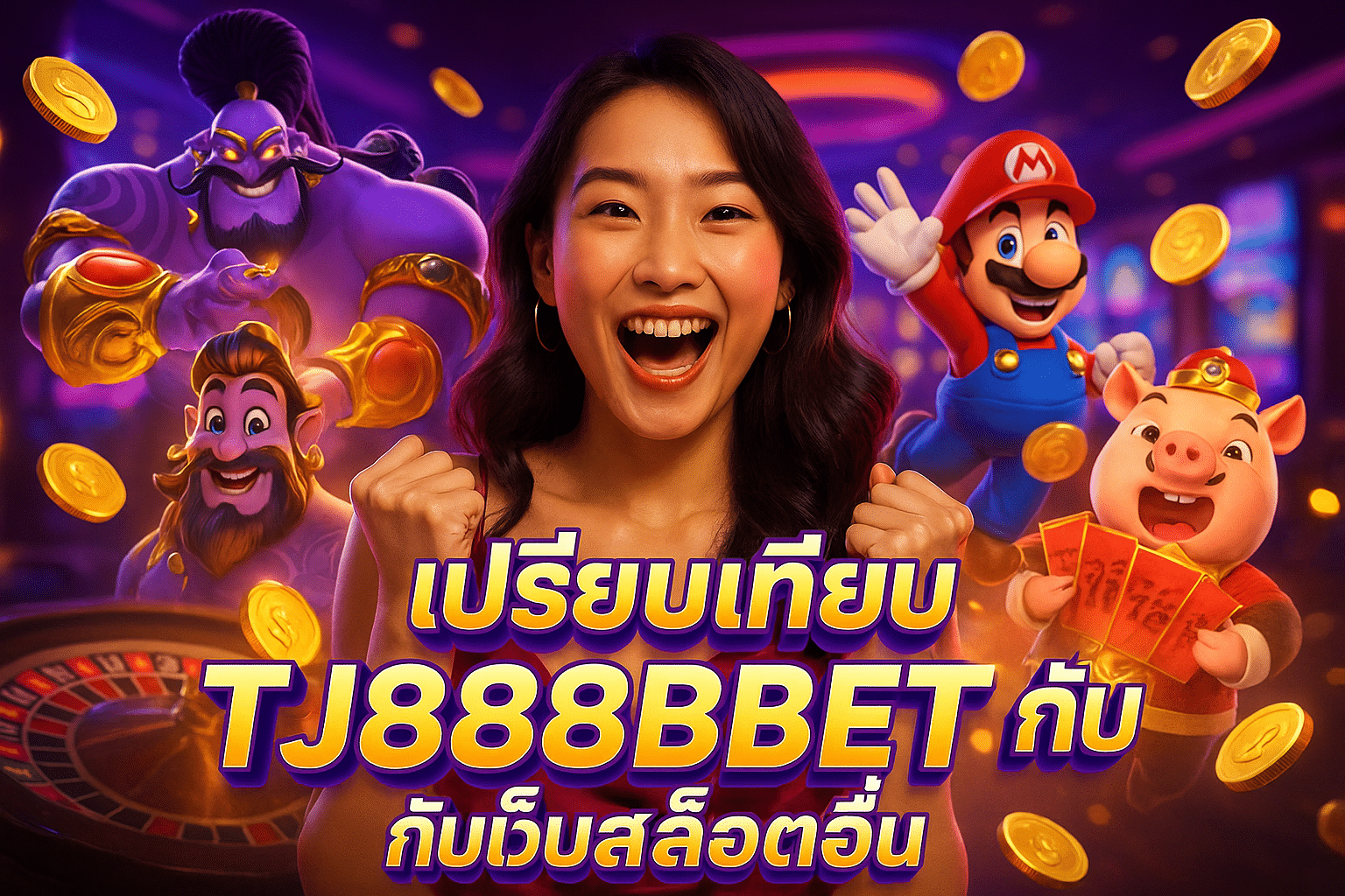 เปรียบเทียบ TJ888BET กับเว็บสล็อตอื่น